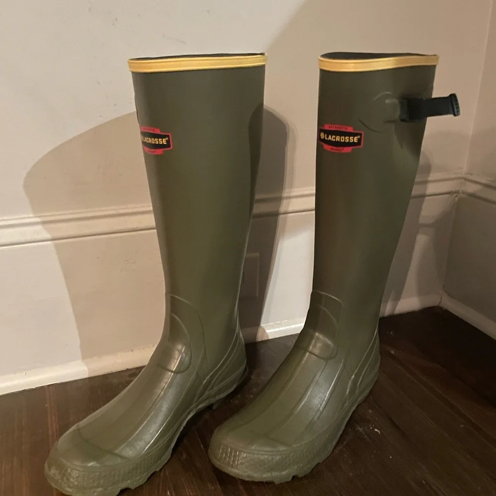 LaCrosse Mens Grange Classic 18” Rubber Boots - Picture 2 of 8